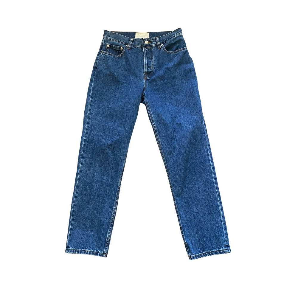 Everlane The 90s Cheeky Jean Women's 27 Regular Organic Cotton Blue